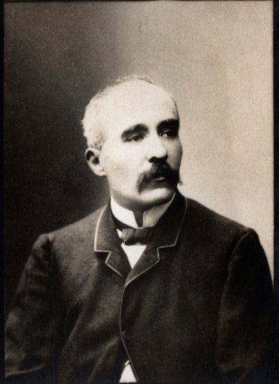 Portrait of Georges Clemenceau (1841-1929), French politician and journalist by French Photographer